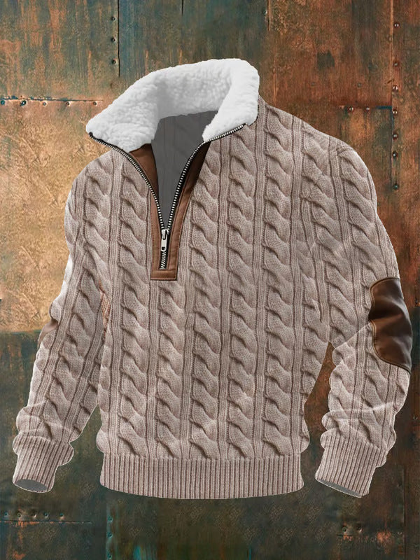 Thomas – Pull col fourré chaleureux