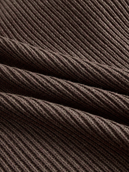 Odaline | Robe pull à volants — Douce, chaude & romantique