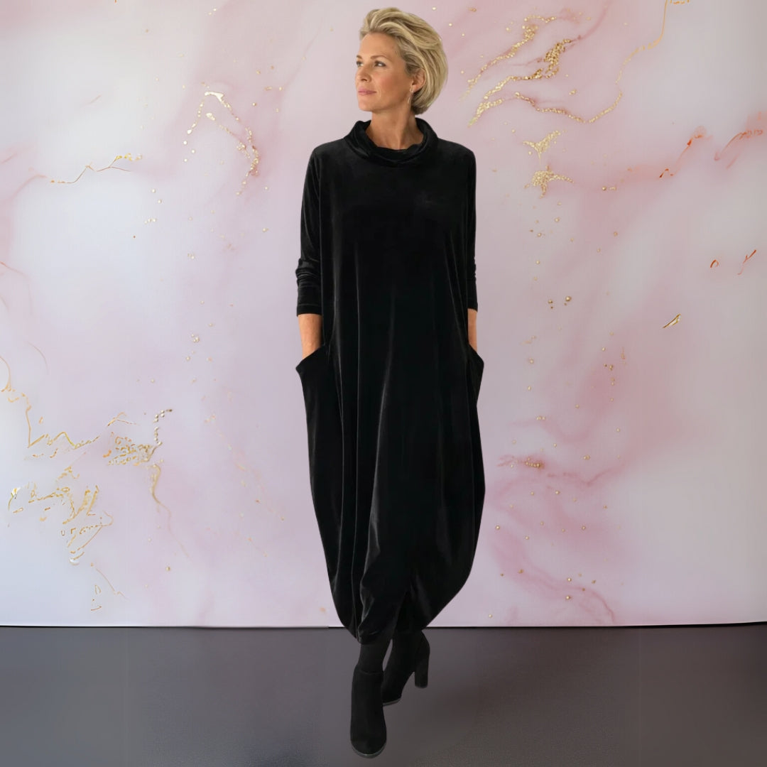 Bijou™ | Robe maxi élégante en velours