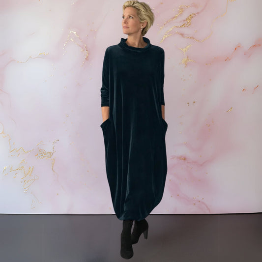 Bijou™ | Robe maxi élégante en velours