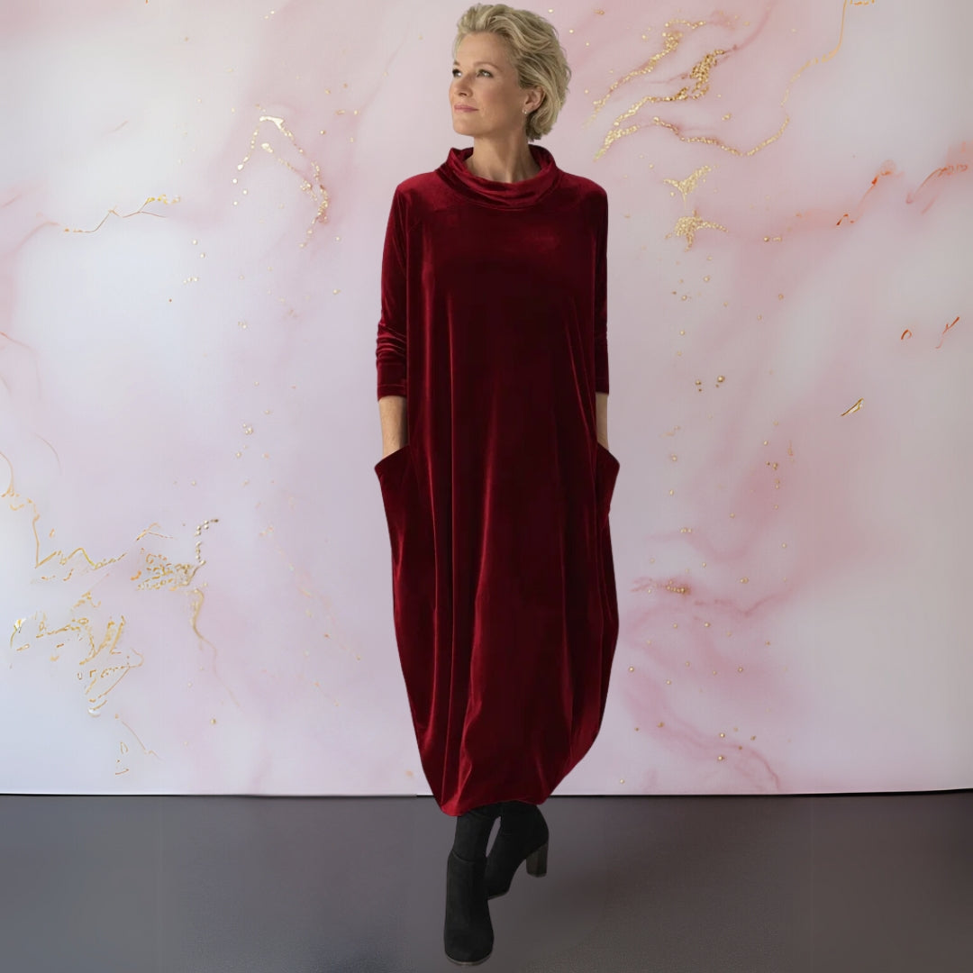 Bijou™ | Robe maxi élégante en velours