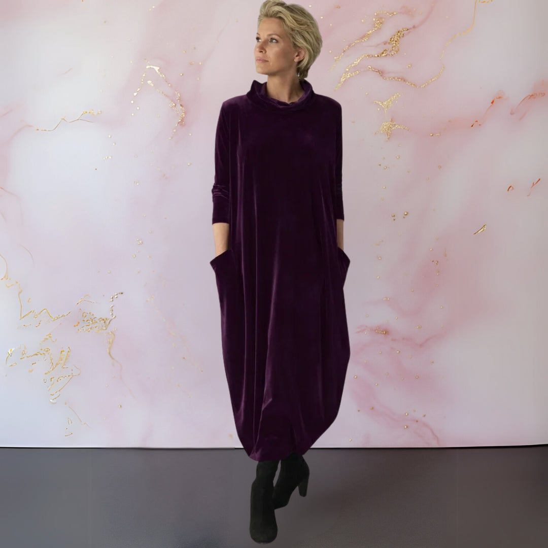 Bijou™ | Robe maxi élégante en velours