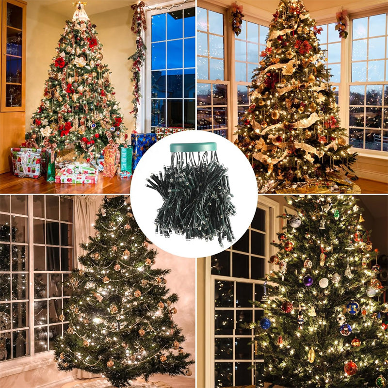 Guirlande lumineuse LED en cascade pour sapin de Noël