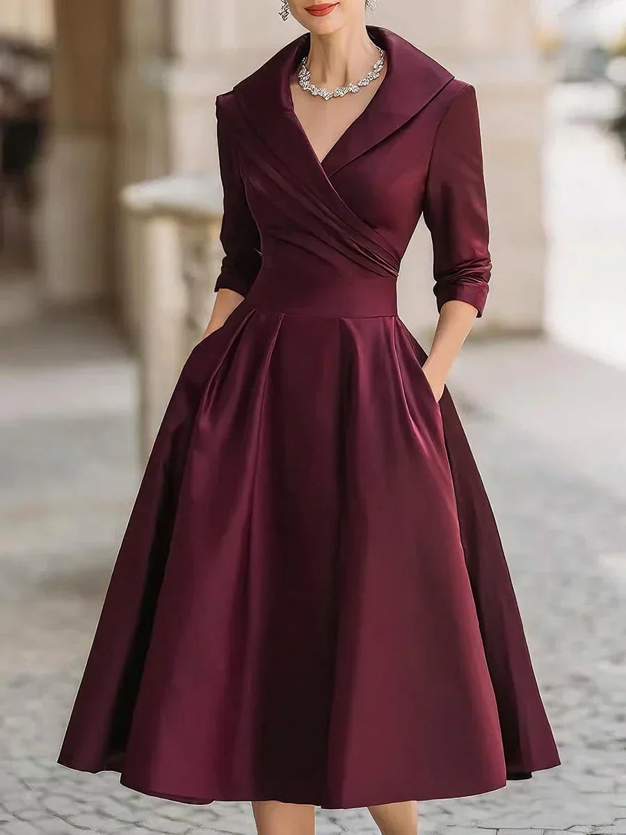 Clara | Élégante Robe en Satin