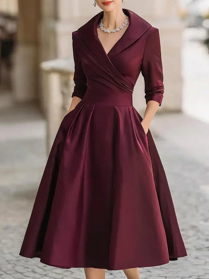Clara | Élégante Robe en Satin