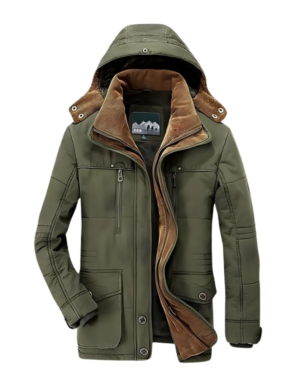 François | Veste d'Hiver Élégante