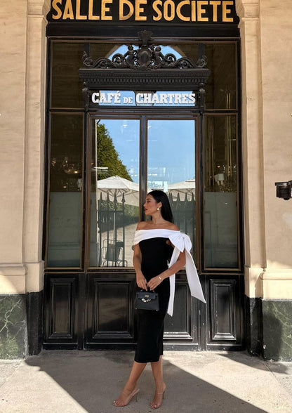 Francine | Épaule Démontée avec Nœud et Fente