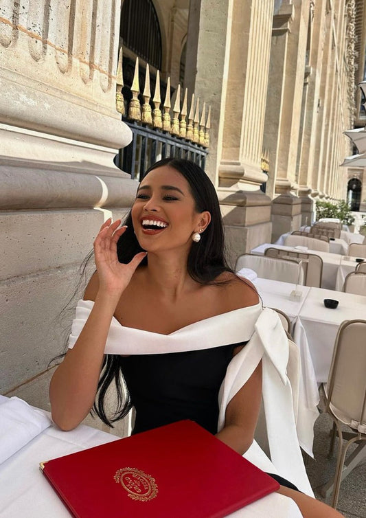 Francine | Épaule Démontée avec Nœud et Fente