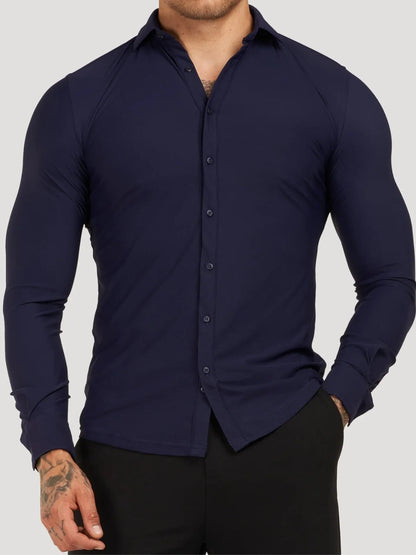 Montéflex™ | CHEMISE STRETCH SANS REPASSAGE