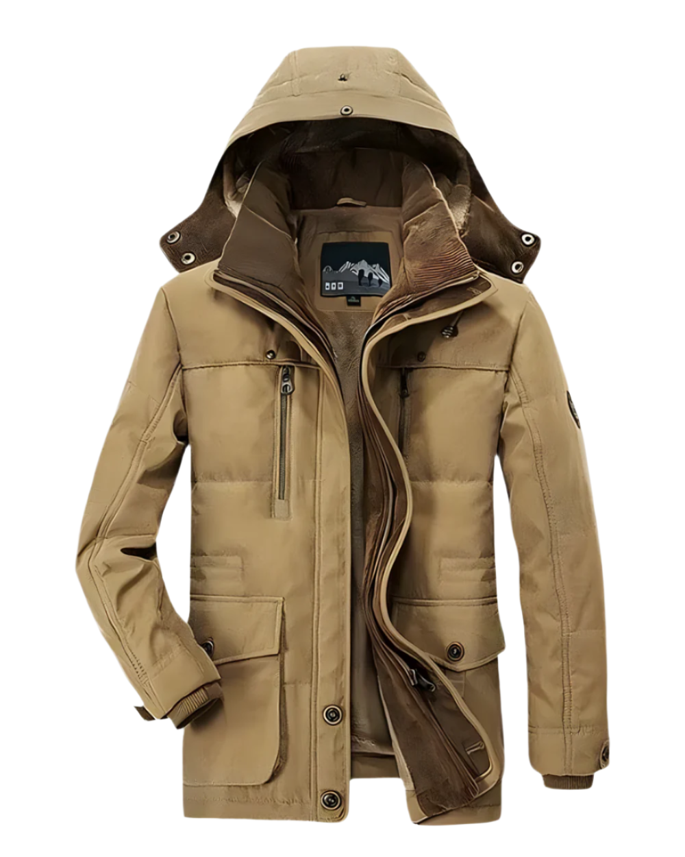 François | Veste d'Hiver Élégante