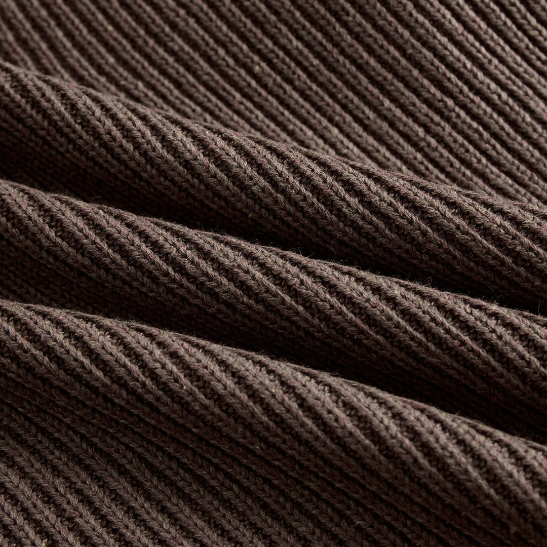 Odaline | Robe pull à volants — Douce, chaude & romantique