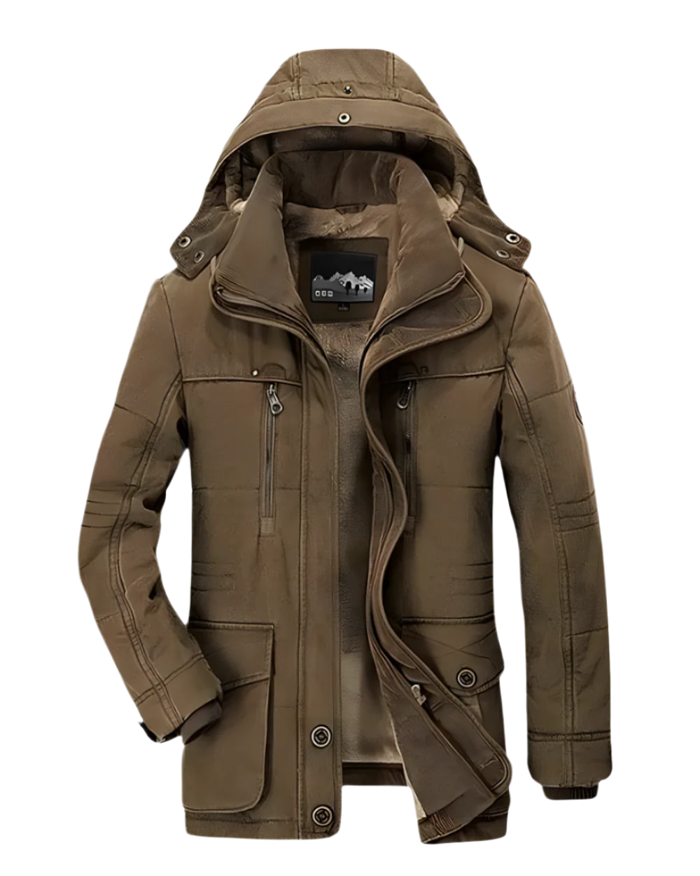 François | Veste d'Hiver Élégante