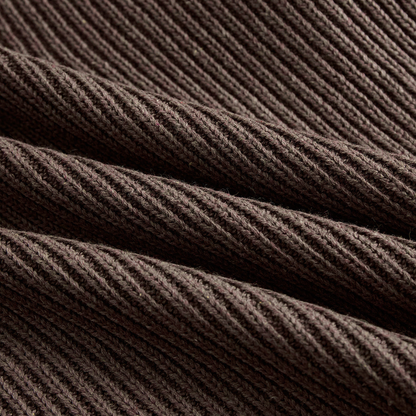 Marine | Robe pull à volants — Douce, chaude & romantique