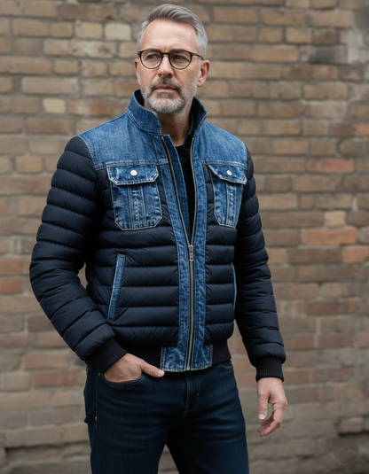 Ares™ | VESTE MATELASSÉE HYBRIDE EN DENIM