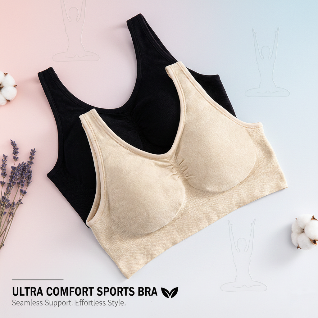 Modèle framboise - Gorge Confortables Sans Armatures