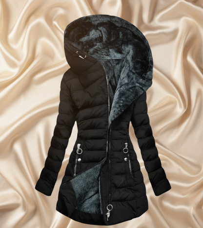 Gisella - Manteau Doublé en Fourrure