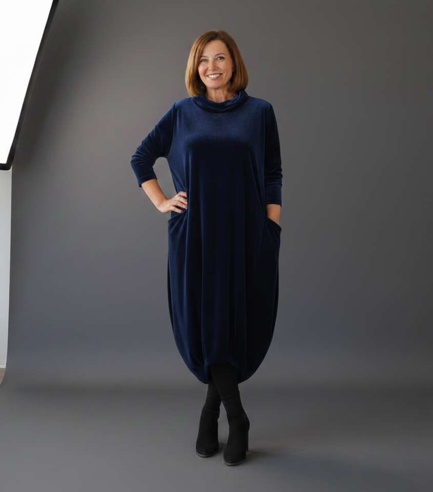 Bijou™ | Robe maxi élégante en velours