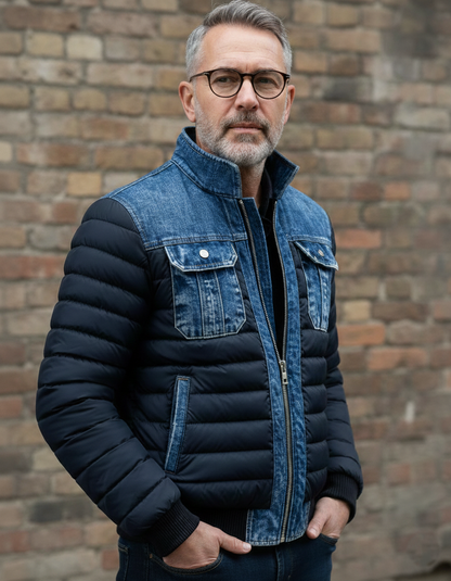 Ares™ | VESTE MATELASSÉE HYBRIDE EN DENIM