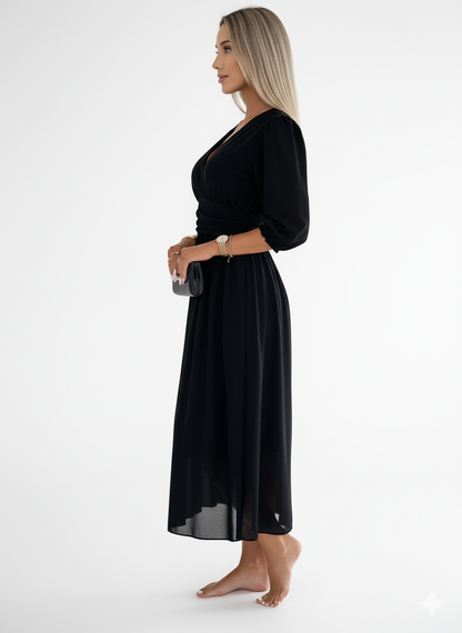 Bellatrix | Robe mide en mousseline