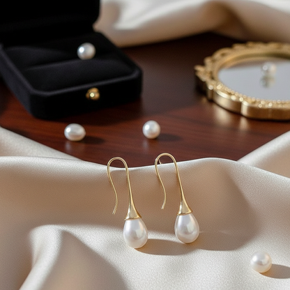 Apolline | Boucles d'oreilles en perles classiques