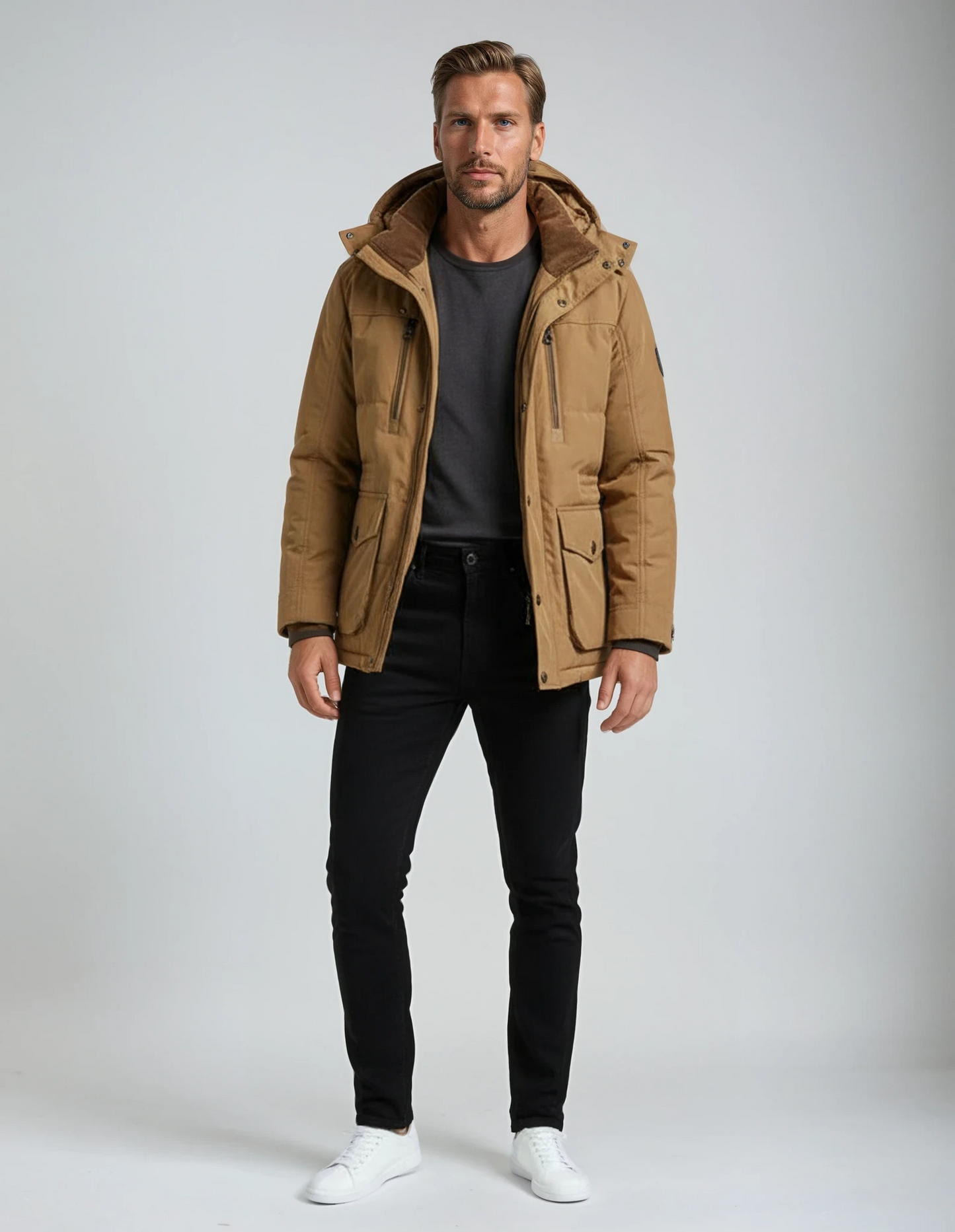 François | Veste d'Hiver Élégante