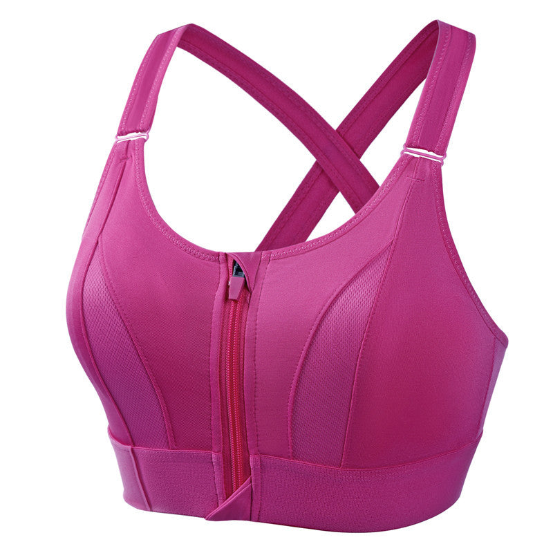 Brassière Fit Zippée Anti-transpiration