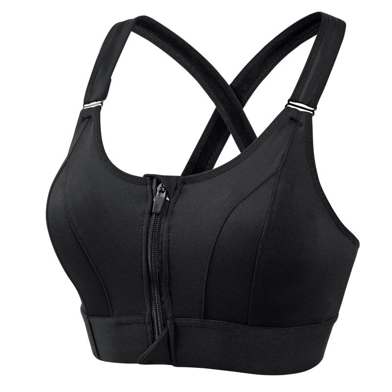 Brassière Fit Zippée Anti-transpiration