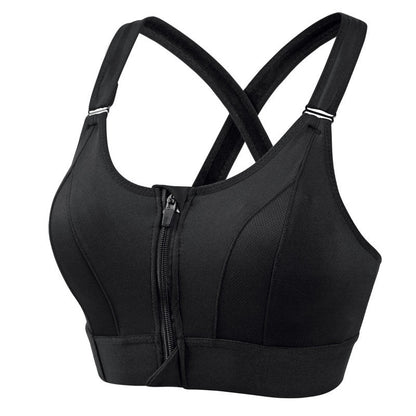 Brassière Fit Zippée Anti-transpiration