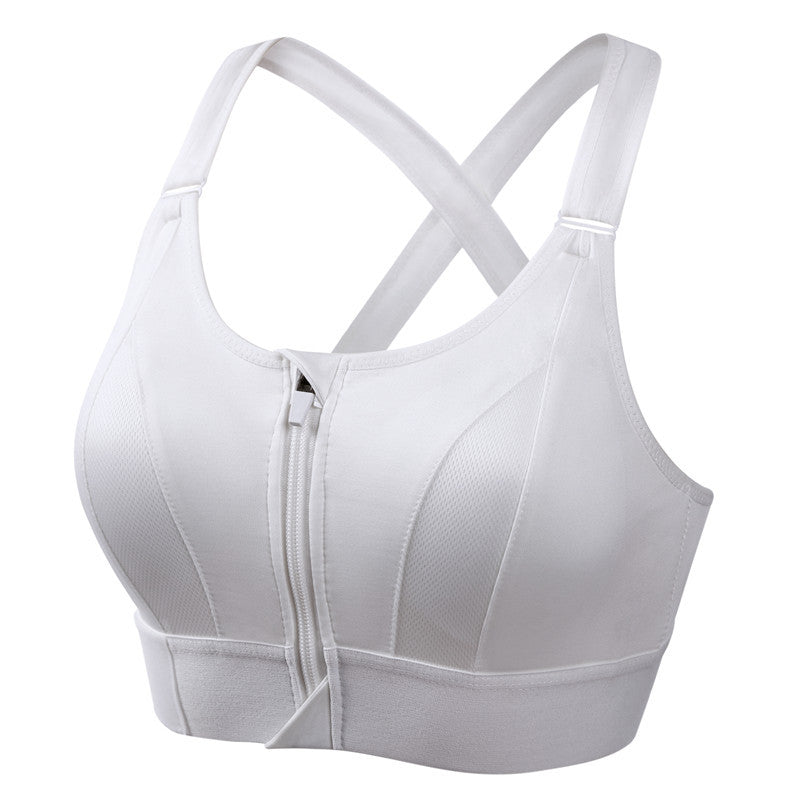 Brassière Fit Zippée Anti-transpiration