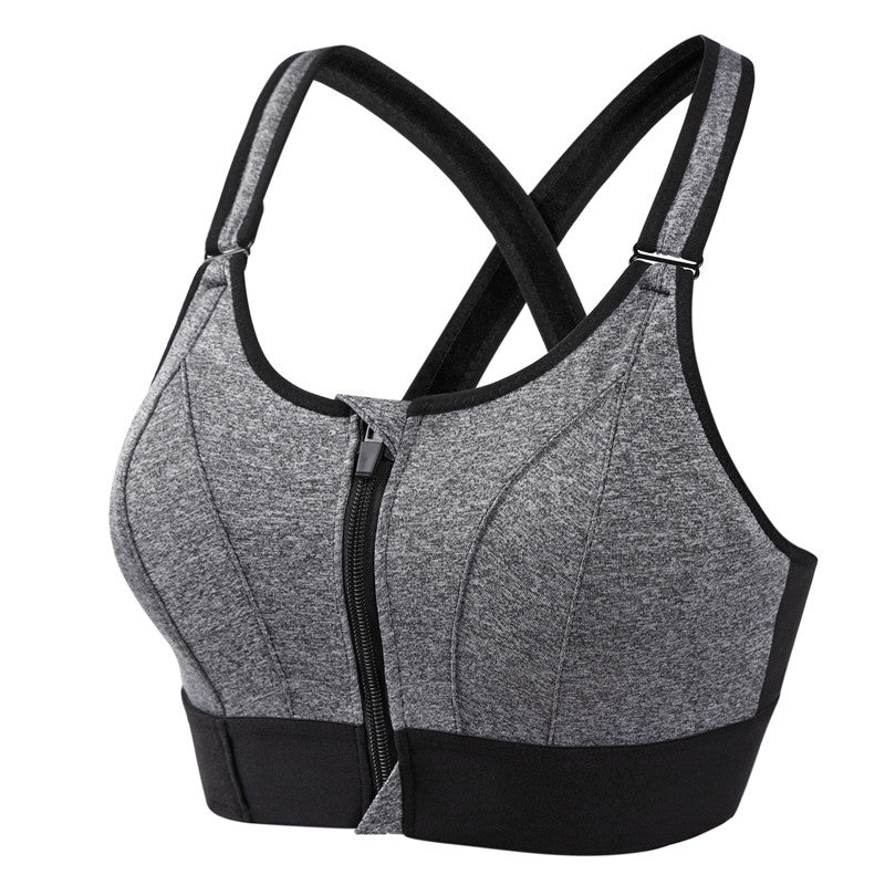 Brassière Fit Zippée Anti-transpiration