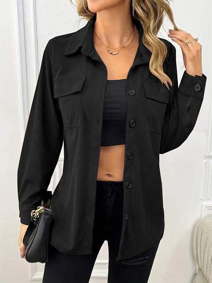 Durand Lyon | Chemise en velours côtelé