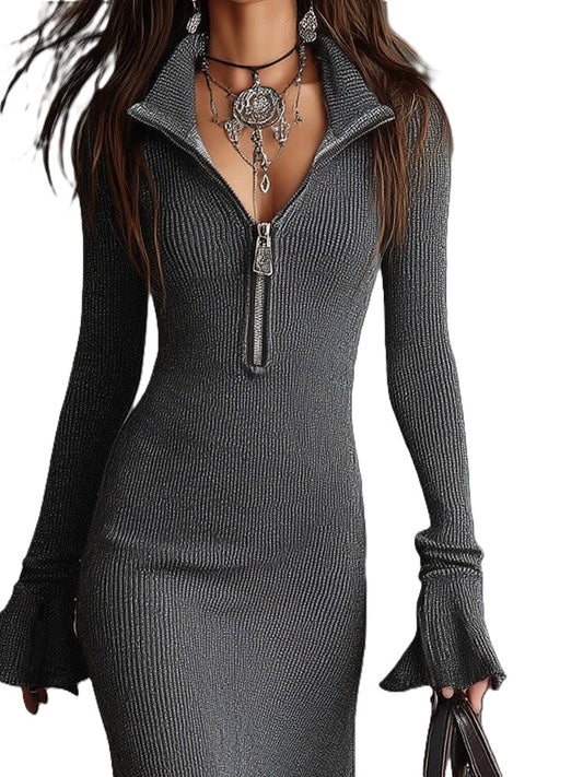 AURORE | Robe longue élégante a coupe sirène