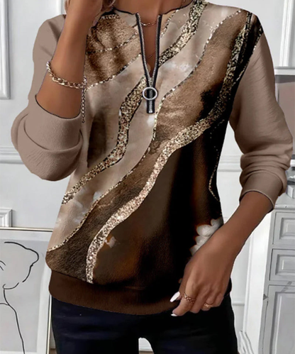 Durand Lyon | Sweat-shirt à demi-zip