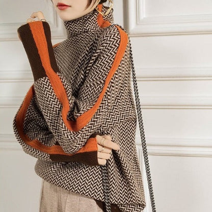 Emy - Sweat à col montant