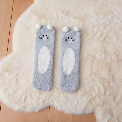 Chaussettes Douces Animaux Mignons