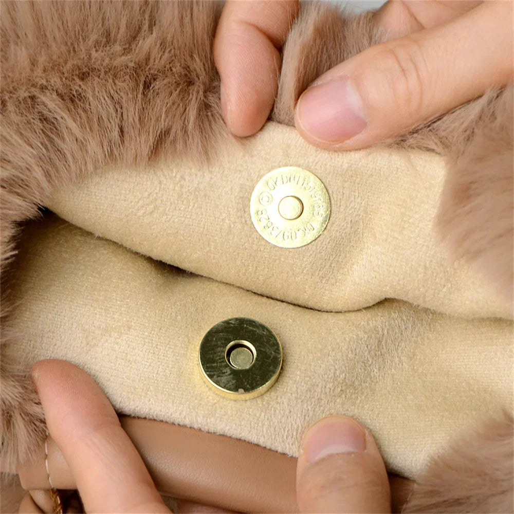 Viky | Sac à bandoulière en peluche citrouille