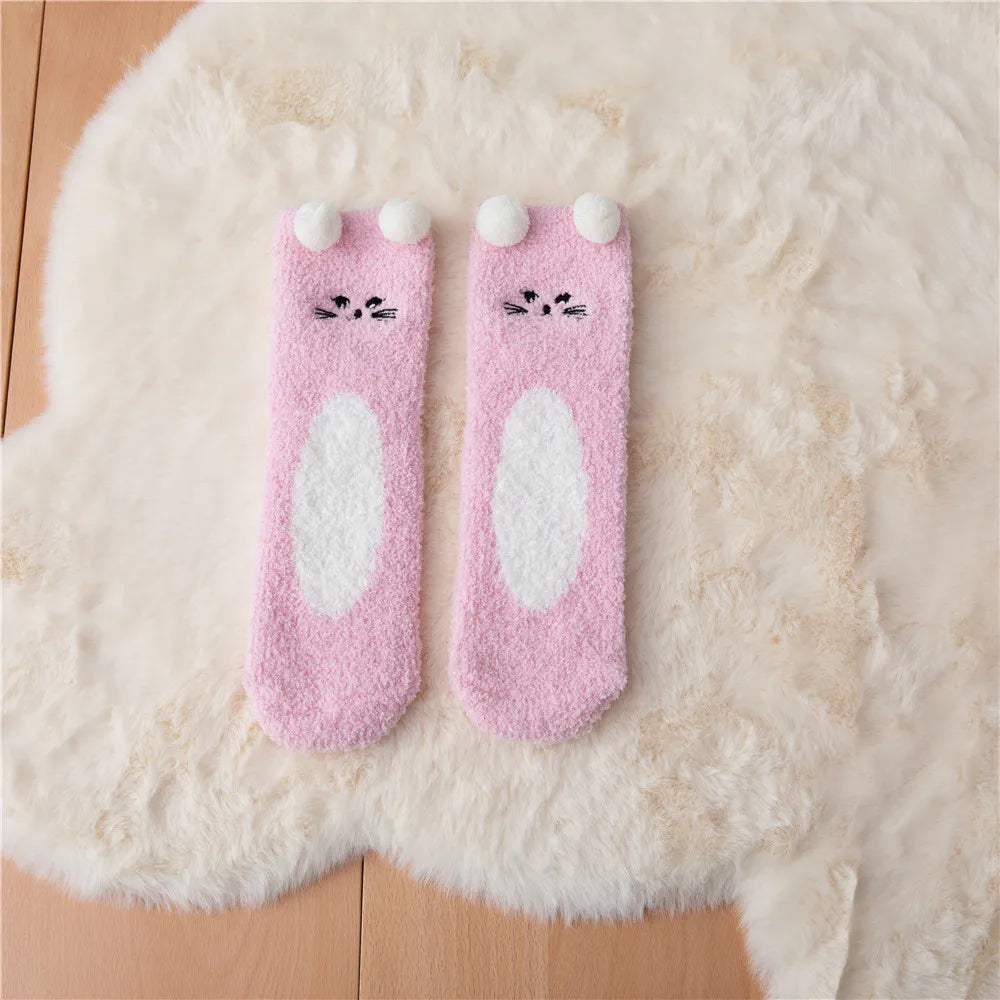 Chaussettes Douces Animaux Mignons