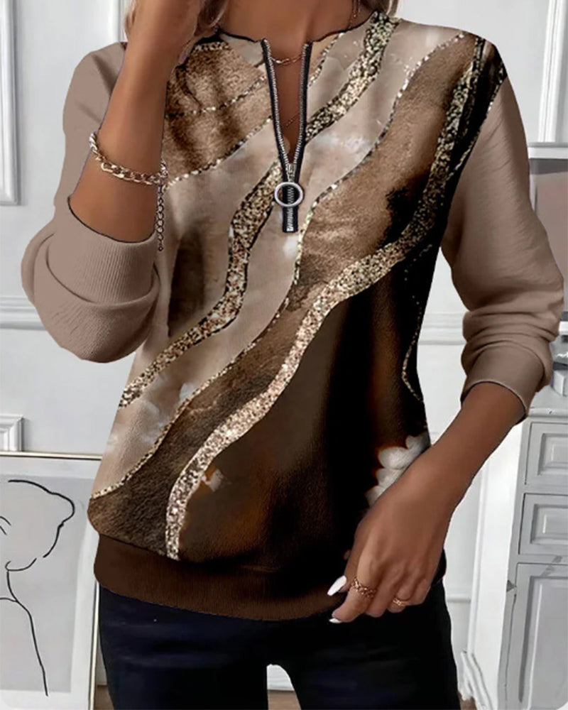 Durand Lyon | Sweat-shirt à demi-zip