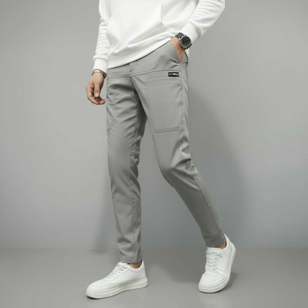 Charles | Pantalons Cargo Élastiques Premium