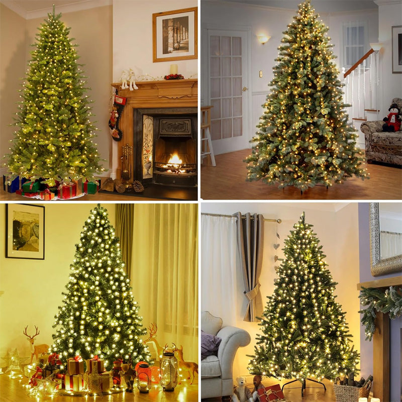 Guirlande lumineuse LED en cascade pour sapin de Noël