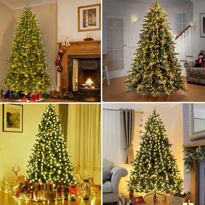 Guirlande lumineuse LED en cascade pour sapin de Noël