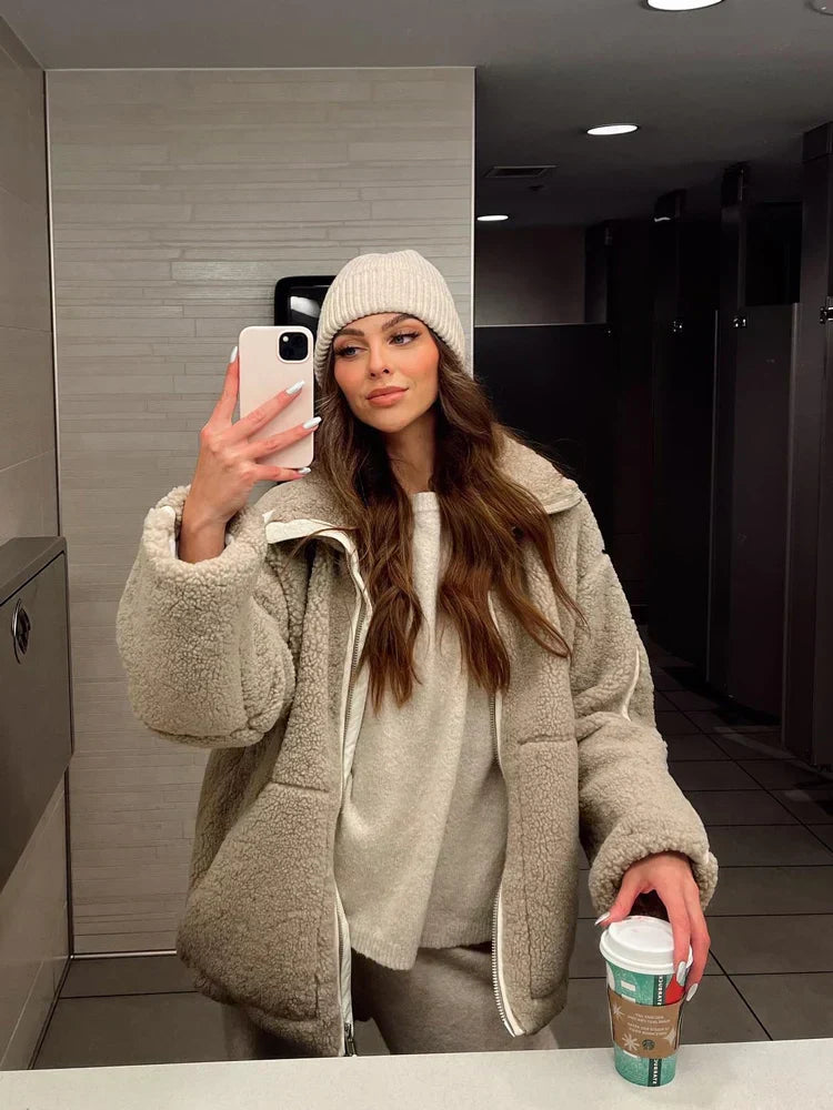 Ania | Veste d'hiver douce et chaude