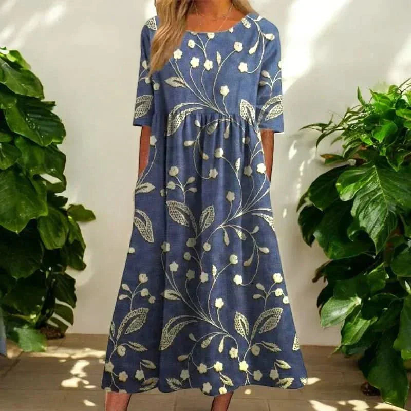 Ella - Robe Midi Casual