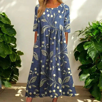 Ella - Robe Midi Casual