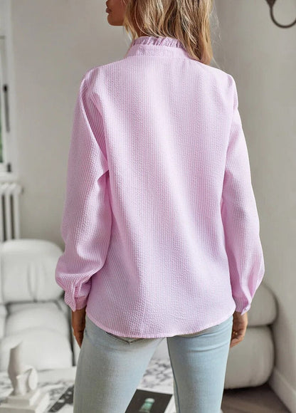 Durand Lyon | Blusa contemporánea con botones
