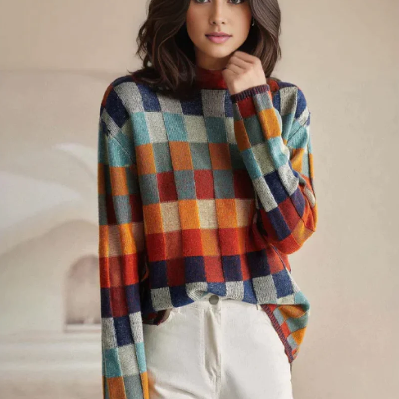 Anna - Sweater with High Neck