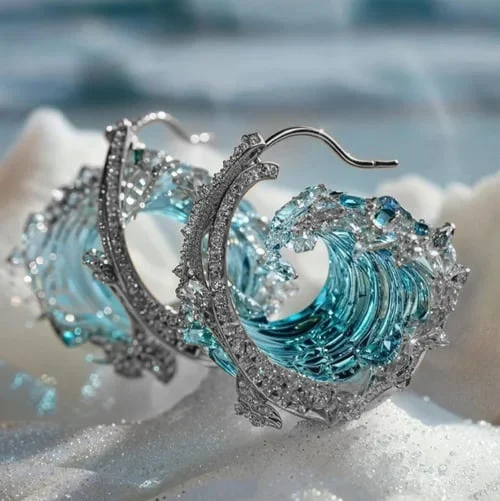 MurMure de la Mer| Boucles d'oreilles
