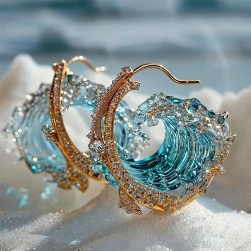 MurMure de la Mer| Boucles d'oreilles