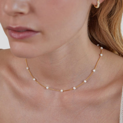 Léontine | Collier en perles